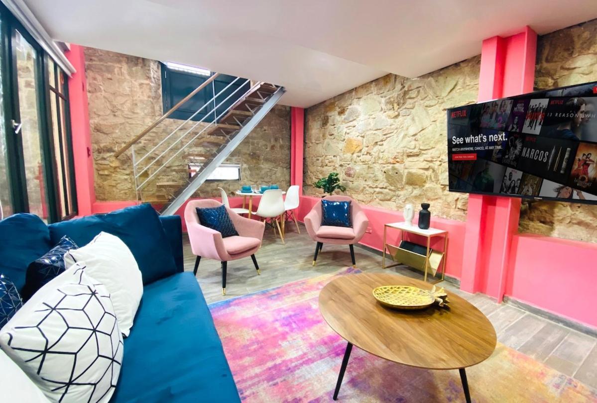 Amazinn Places Casco Viejo Pink Desing And Pool IX Panama by Eksteriør bilde